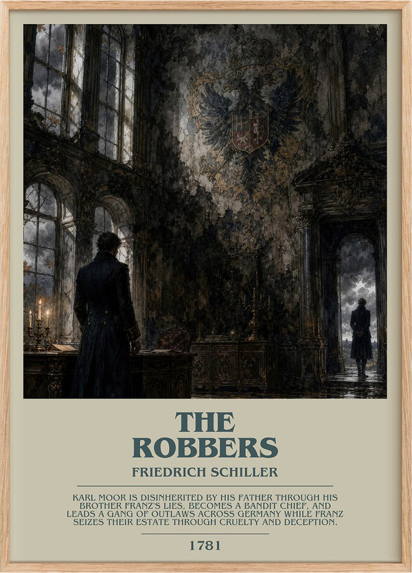 The Robbers Bookish Wall Art by Friedrich Schiller
