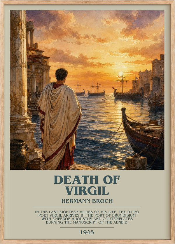 Death of Virgil Bookish Wall Art by Hermann Broch