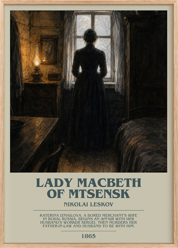 Lady Macbeth Of Mtsensk Bookish Wall Art by Nikolai Leskov