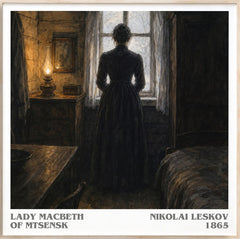 Lady Macbeth Of Mtsensk Literary Art Print by Nikolai Leskov