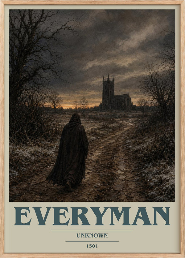 Everyman Book Cover Poster by Unknown