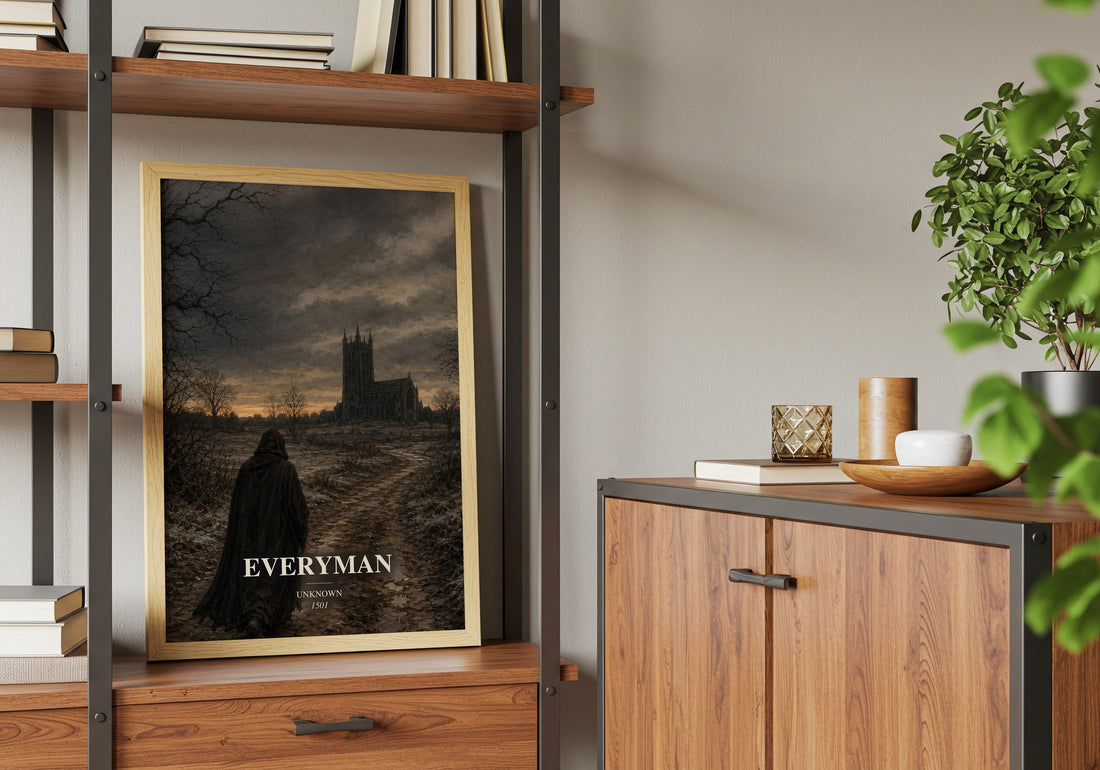 Everyman book watercolour illustration paper finish options – matte satin gloss