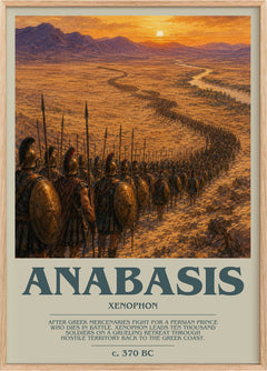 Anabasis Bookish Wall Art by Xenophon