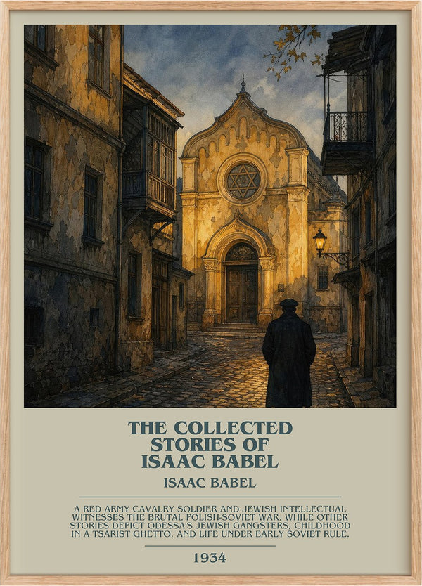The Collected Stories of Isaac Babel Bookish Wall Art by Isaac Babel