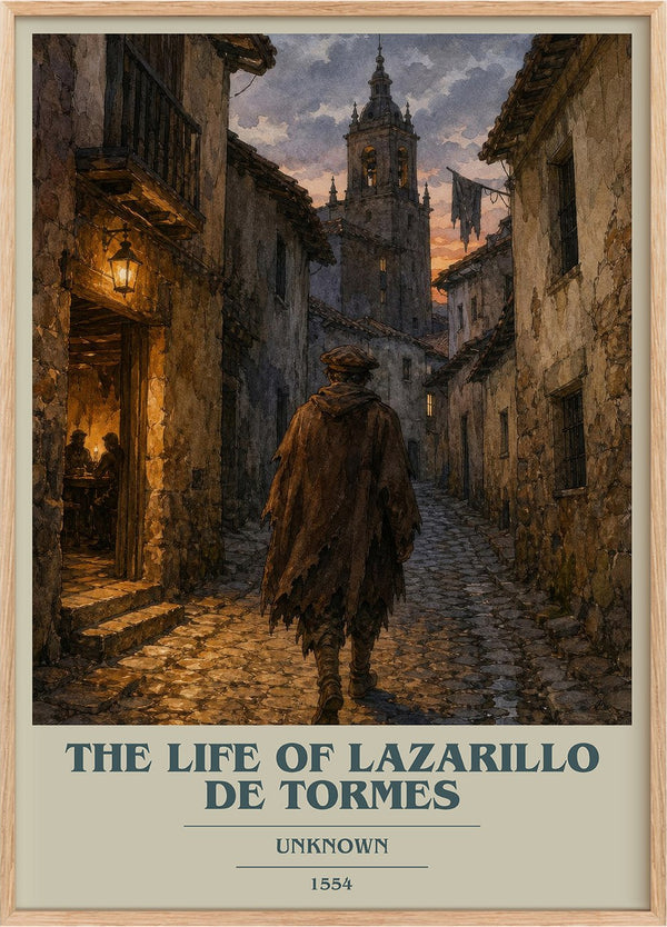 The Life of Lazarillo de Tormes Book Cover Poster by Unknown