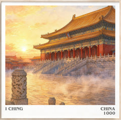 I Ching Literary Art Print by China