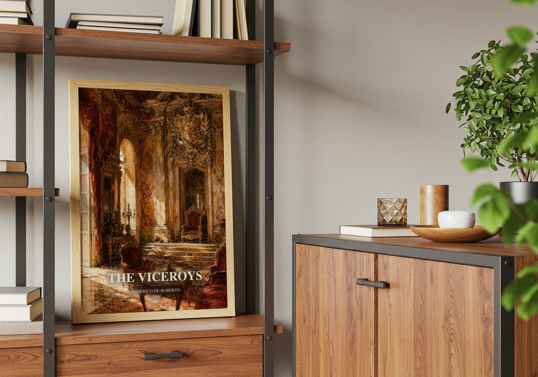 The Viceroys book watercolour illustration paper finish options – matte satin gloss
