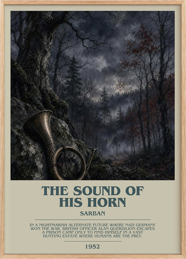 The Sound Of His Horn Bookish Wall Art by Sarban