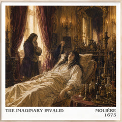 The Imaginary Invalid Literary Art Print by Molière