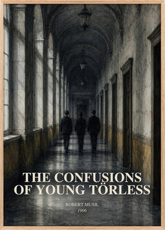 Confusions of Young Törless Book Watercolour Illustration by R. Musil