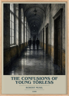 The Confusions of Young Törless Book Cover Poster by Robert Musil