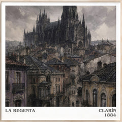 La Regenta Literary Art Print by Clarín