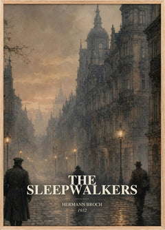 The Sleepwalkers Book Watercolour Illustration by Hermann Broch
