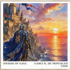 Amadis of Gaul Literary Art Print by Garci R. de Montalvo