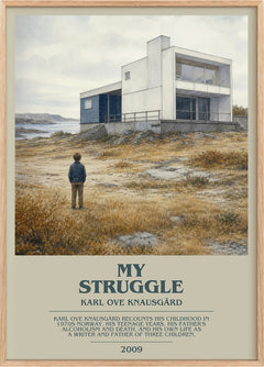 My Struggle Bookish Wall Art by Karl Ove Knausgård