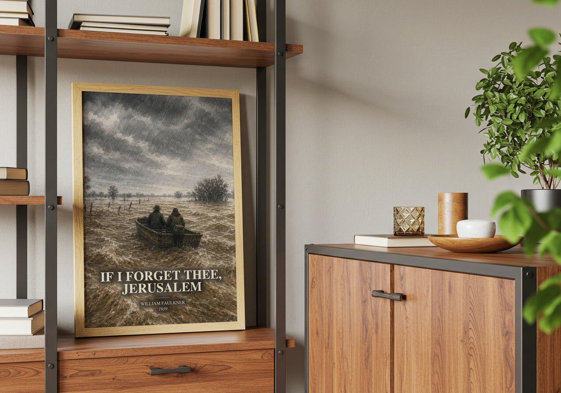 If I Forget Thee, Jerusalem book watercolour illustration paper finish options – matte satin gloss