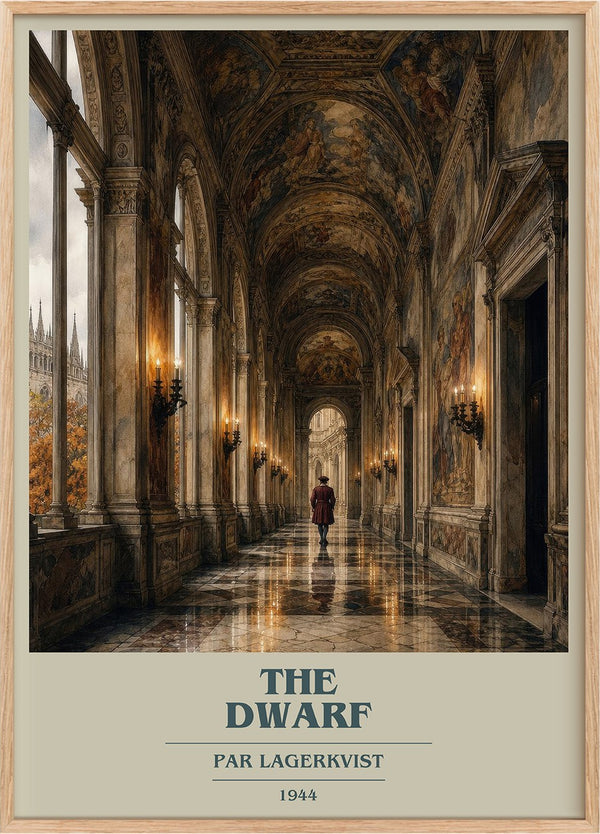 The Dwarf Book Cover Poster by Par Lagerkvist