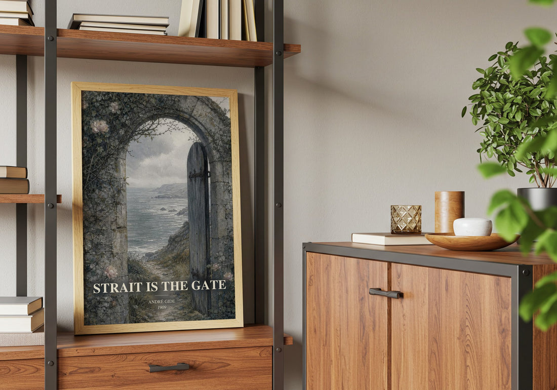Strait is the Gate book watercolour illustration paper finish options – matte satin gloss