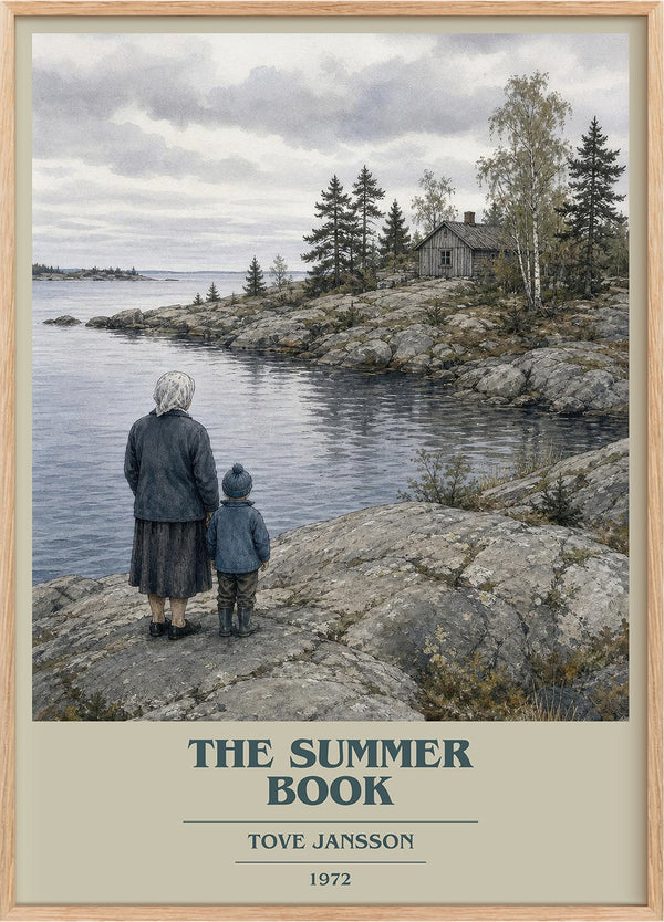 The Summer Book Book Cover Poster by Tove Jansson