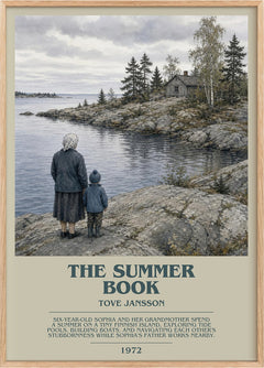 The Summer Book Bookish Wall Art by Tove Jansson