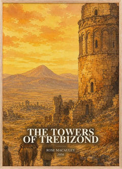 The Towers Of Trebizond Book Watercolour Illustration by Rose Macauley