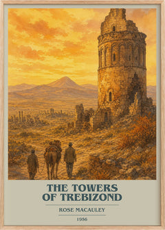 The Towers Of Trebizond Book Cover Poster by Rose Macauley