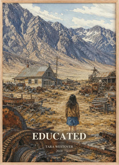 Educated Book Watercolour Illustration by Tara Westover