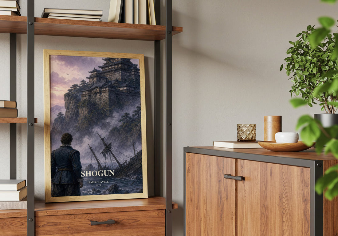 Shogun book watercolour illustration paper finish options – matte satin gloss