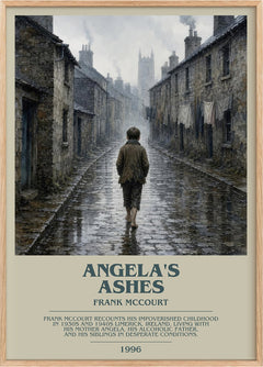 Angela's Ashes Bookish Wall Art by Frank McCourt