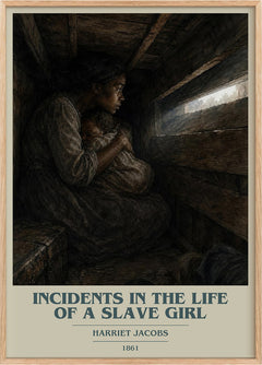 Incidents in the Life of a Slave Girl Book Cover Poster by H. Jacobs