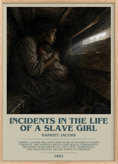Incidents in the Life of a Slave Girl Bookish Wall Art by H. Jacobs