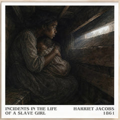 Incidents in the Life of a Slave Girl Literary Art Print by H. Jacobs