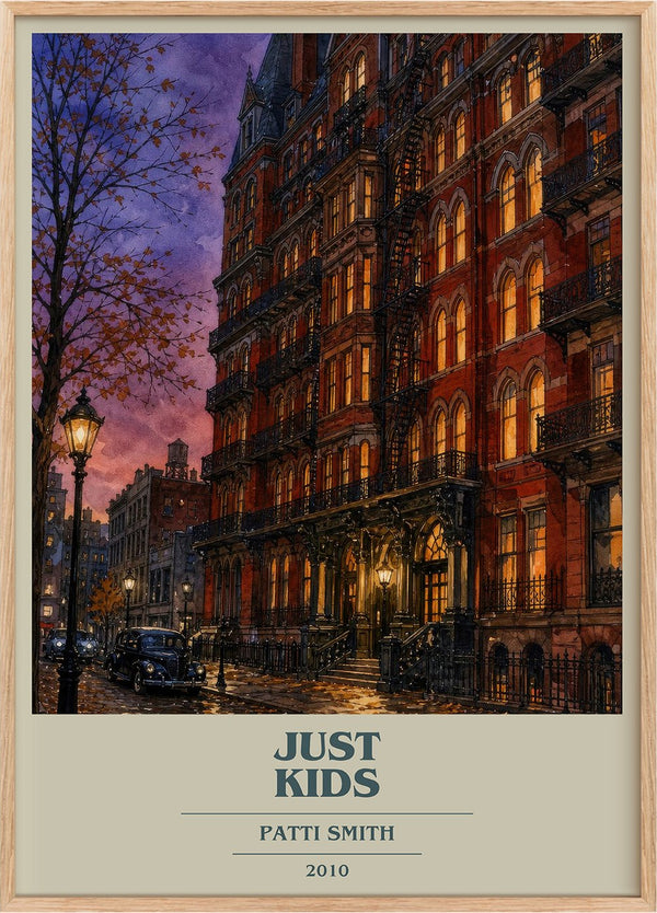 Just Kids Book Cover Poster by Patti Smith