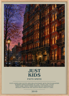 Just Kids Bookish Wall Art by Patti Smith