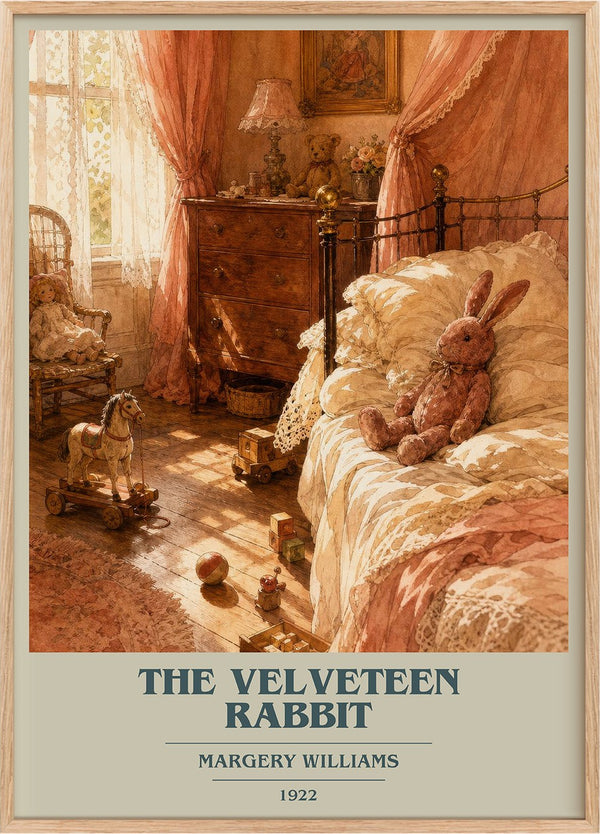 The Velveteen Rabbit Book Cover Poster by Margery Williams