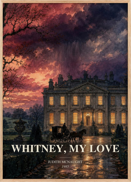 Whitney, My Love Book Watercolour Illustration by Judith McNaught