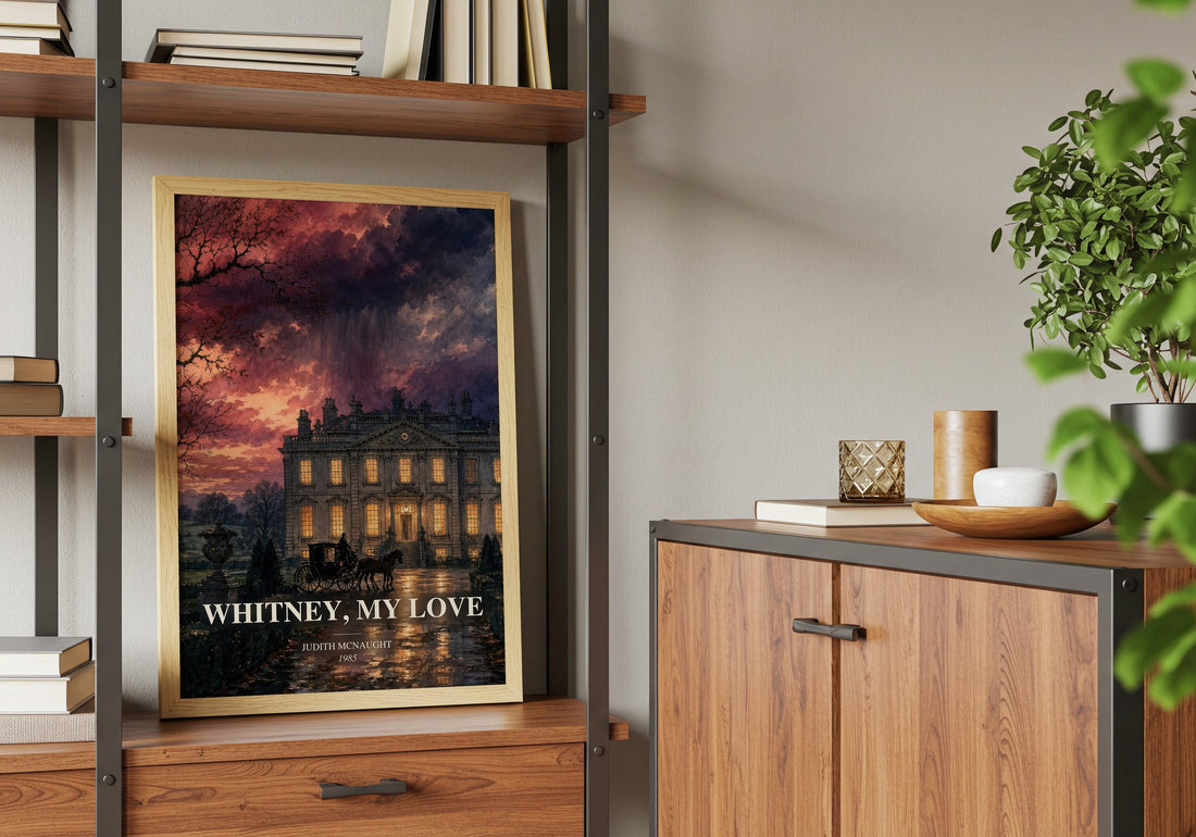 Whitney, My Love book watercolour illustration paper finish options – matte satin gloss