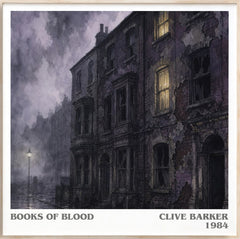 Books of Blood Literary Art Print by Clive Barker