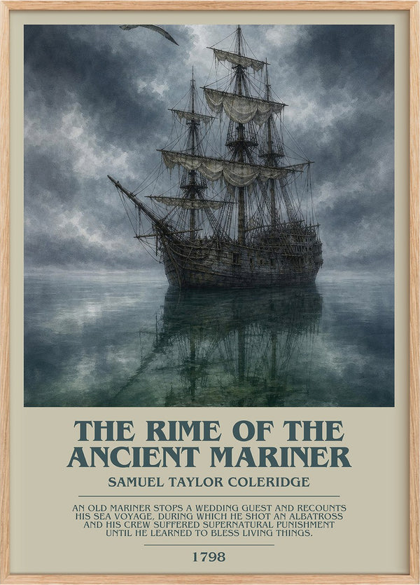 Rime of the Ancient Mariner Bookish Wall Art by S. Coleridge