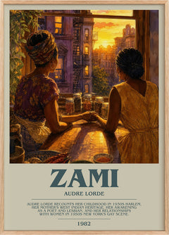 Zami Bookish Wall Art by Audre Lorde