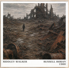 Riddley Walker Literary Art Print by Russell Hoban