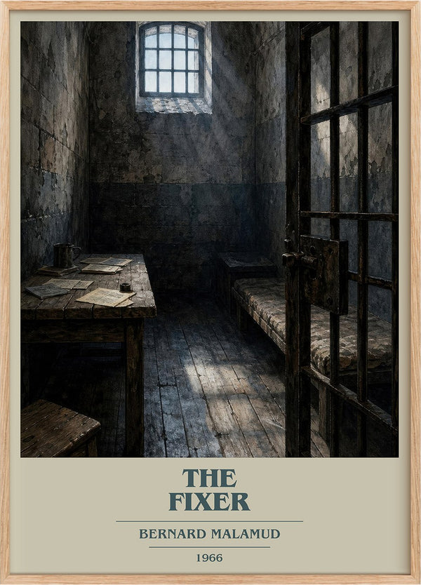 The Fixer Book Cover Poster by Bernard Malamud