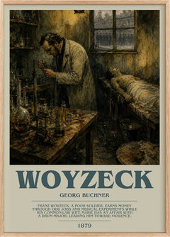 Woyzeck Bookish Wall Art by Georg Buchner