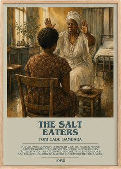 The Salt Eaters Bookish Wall Art by Toni Cade Bambara