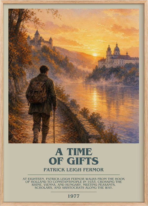 A Time Of Gifts Bookish Wall Art by Patrick Leigh Fermor