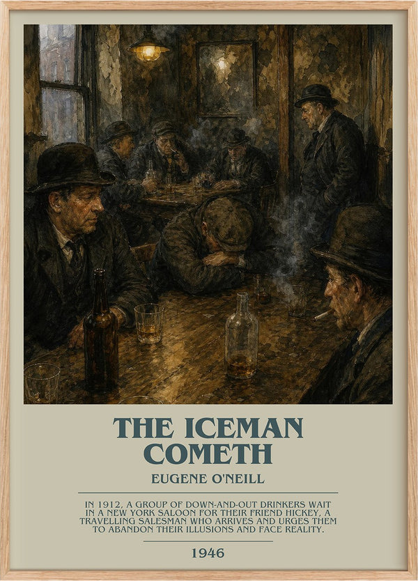 The Iceman Cometh Bookish Wall Art by Eugene O'Neill