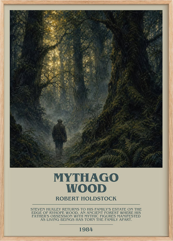Mythago Wood Bookish Wall Art by Robert Holdstock