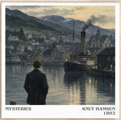 Mysteries Literary Art Print by Knut Hamsun