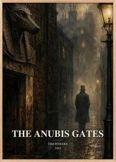 The Anubis Gates Book Watercolour Illustration by Tim Powers