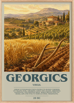 Georgics Bookish Wall Art by Virgil